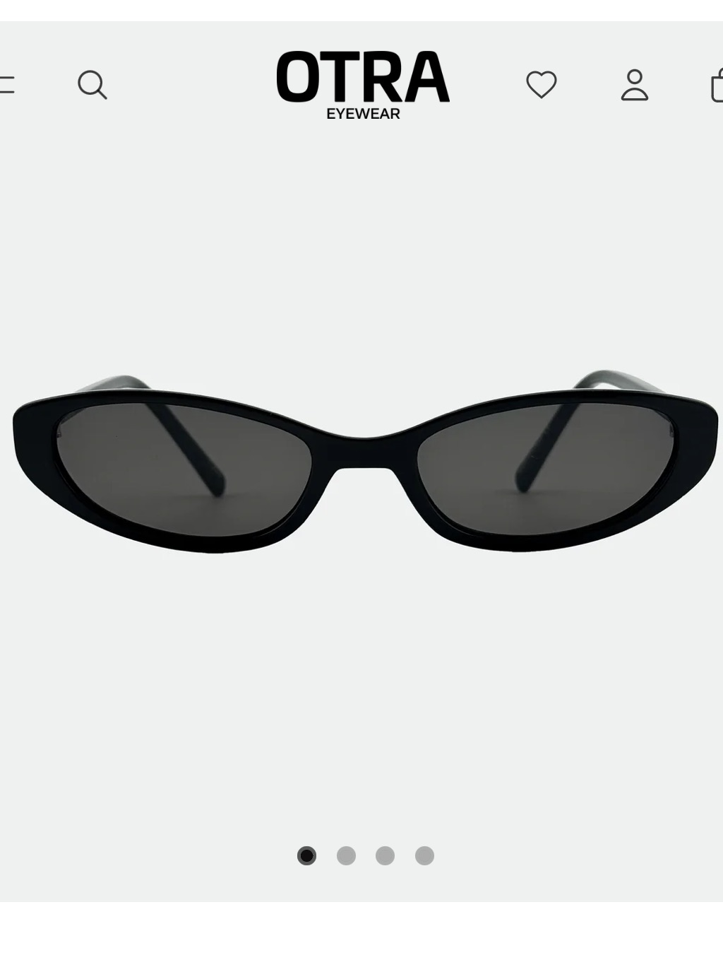 Black Otra Cat-Eye Vr/Ar Protective Glasses
